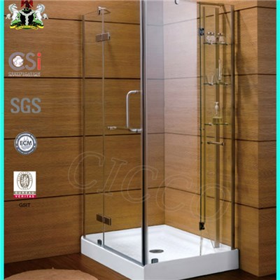 New Style Hinge Free Standing Shower Enclosure