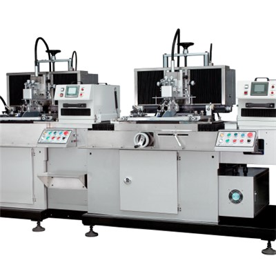 Two Color CNC Flexible Tube Silk-Screen Printing Machine