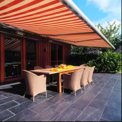 Full-cassette Electric Aluminum Retractable Awning