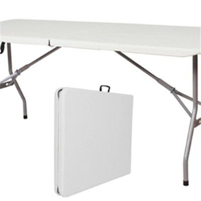Rectangular Blow Mold HDPE Folding Portable Table