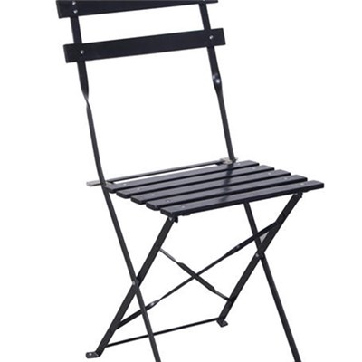 Outdoor Metal Iron Bistro Folding Chair