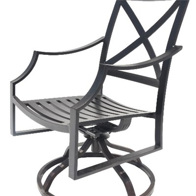 New Modern Aluminum Heavy Duty Swivel Chair Aluminum Furniture