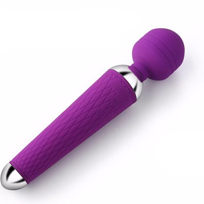 Newest Powerful oral clit Vibrators for Women 10 Speed USB Rechargeable AV Magic Wand Vibrator Massager Adult Sex Toys for Woman