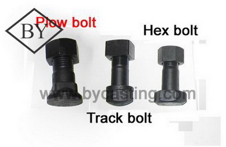 China Construction equipments Hex bolt and nut items