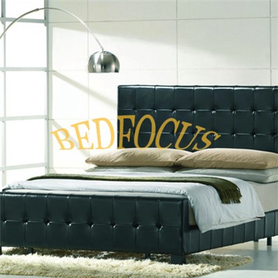 Modern Luxury Leather Bed Bed-P-104