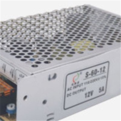 DC12V 5A 60W indoor LED Power Supply