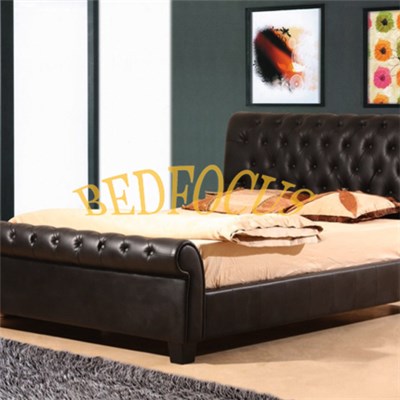 Europe Design Leather Bed Bed-P-102