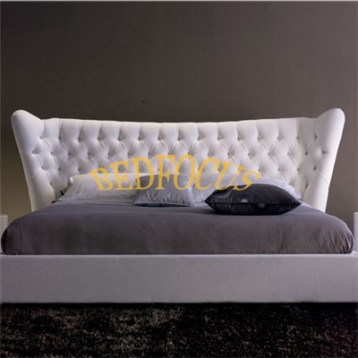 Classical Design Fabric Bed BED-F-001