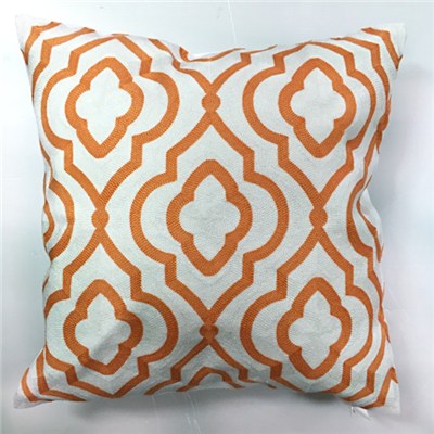 Embroidered Fabric Cushion Cover