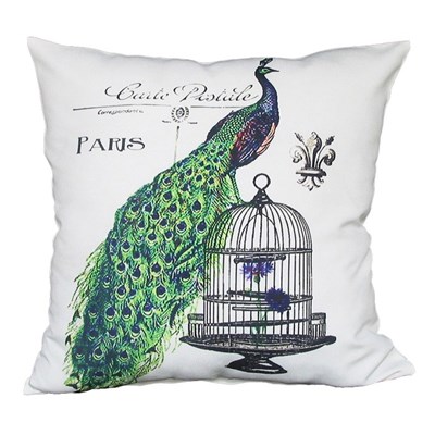 Peacock Pillow Cushion