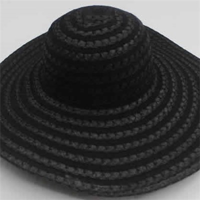 Hats, Made of Straw, Available in Black