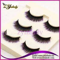 Double-Layered Human Hair Lashes