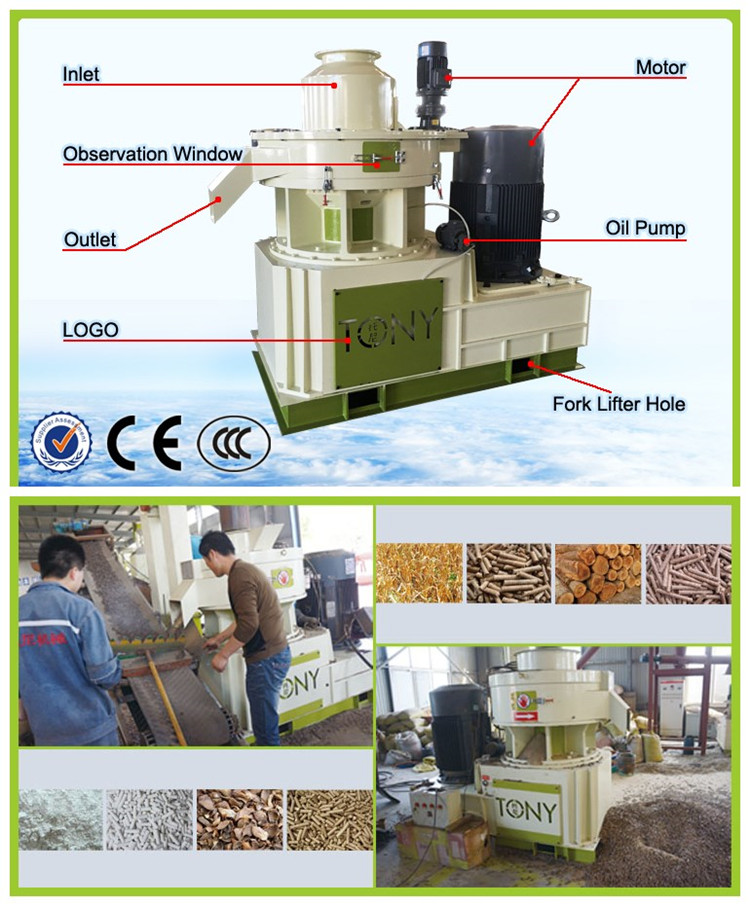 Biomass Wood Sawdust Pellet Machine