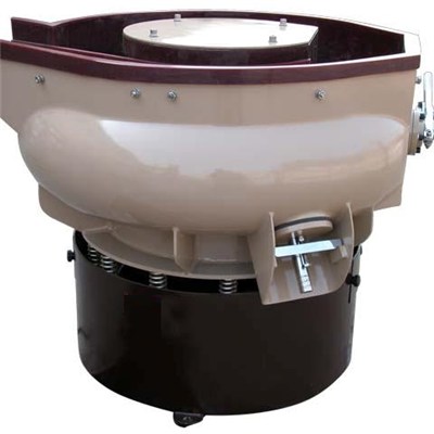 Bowl Shape Vibratory Polishing Machine With Parts Separator And CE