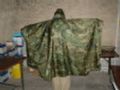 Export Rib-stop military camouflage raincoat poncho poncho liner