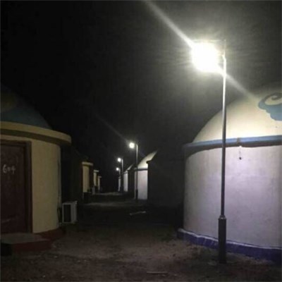 Free Sample All In One Integrated Solar LED Street Light Solar Moon Light Project In Mongolia