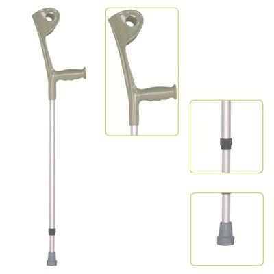 #JL937L(4) – Height Adjustable Lightweight Walking Forearm Crutch With Comfortable Handgrip, Light Green
