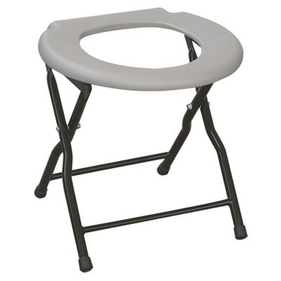 #JL898 – Simple Folding Steel Commode Chair