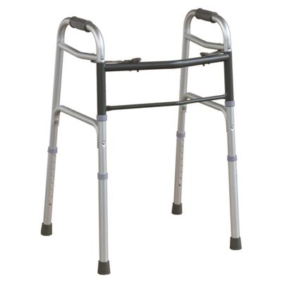 #JL967L – Two Button Folding Walker With Height Adjustable