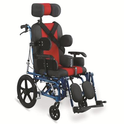#JL9020L – Newly Designed & Comfortable Pediatric Reclining Wheelchair With Adjustable Headrest, Armrests & Seat