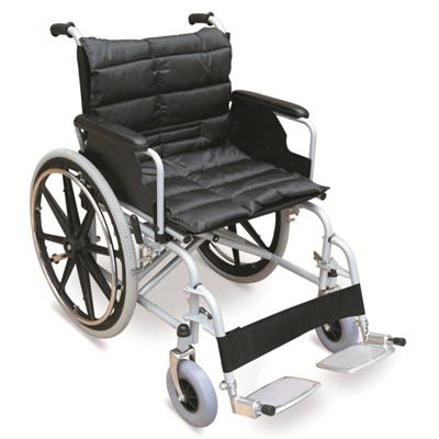 #JL951B-56 – Fashionable Heavy Duty Wheelchair With Dual Cross Brace & Wide Seat In 22 For Bariatric User