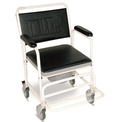 #JL693 – Commode Wheelchair With Foldable Footrest