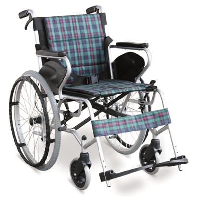 #JL837LJ – 29 lbs. Ultralight Wheelchair With Handle Brakes