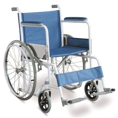 #JL808 - Economic Manual Wheelchair With Powder Coated Carbon Steel Frame