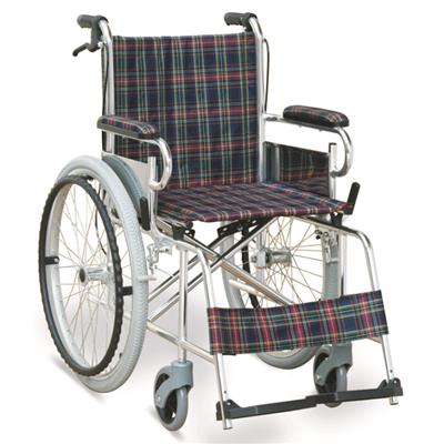 #JL868LJ – 22 lbs. Ultralight Wheelchair With Handle Brakes & Pneumatic Tires