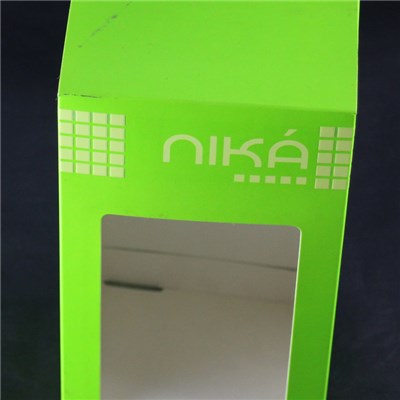 Customized Printing Design Color Paper Box With Clear Window