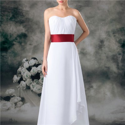 Chiffon Beach Wedding Dresses WD1601