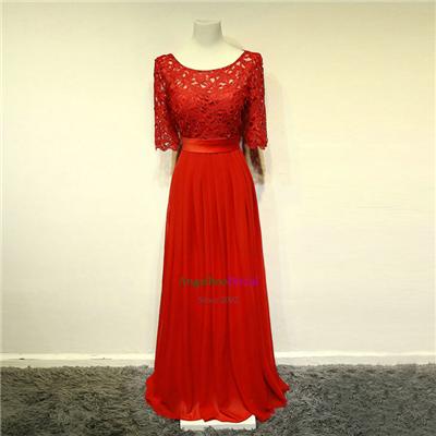 Elbow Sleeve Chiffon Mother Of The Bride Dresses MD1507