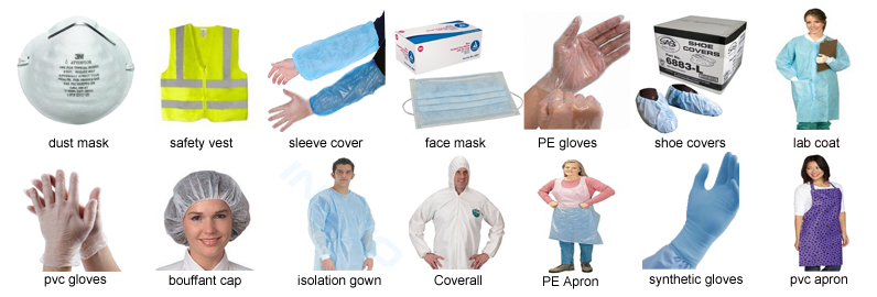 Disposable personal safety products