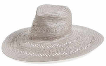 Men's Panama Straw Hat, Matched with Rope