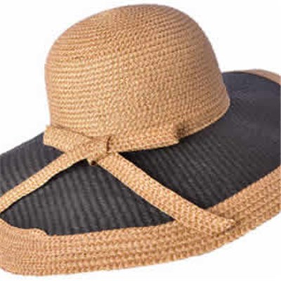 Straw Floppy Hat For Adult