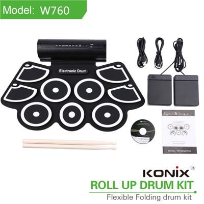 Roll Up Drum Kit W760