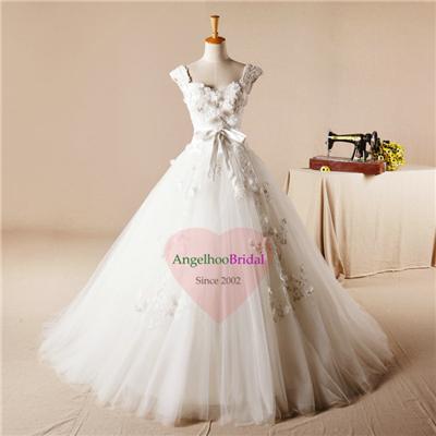 Tulle Ball Gown With Belt WD1545