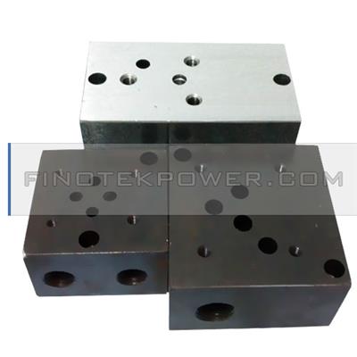 China OEM factory manifold block, made of steel/brass, special custom service provided