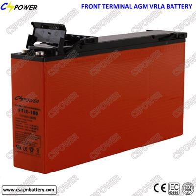 Lead Acid/Front Terminal Battery Ft12-160 for Communication Use