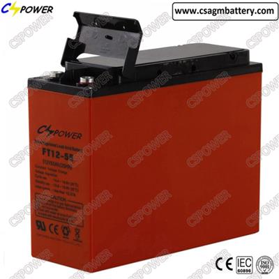 Manufacturer Telecom Battery Front Access Terminal Battery 12V55ah