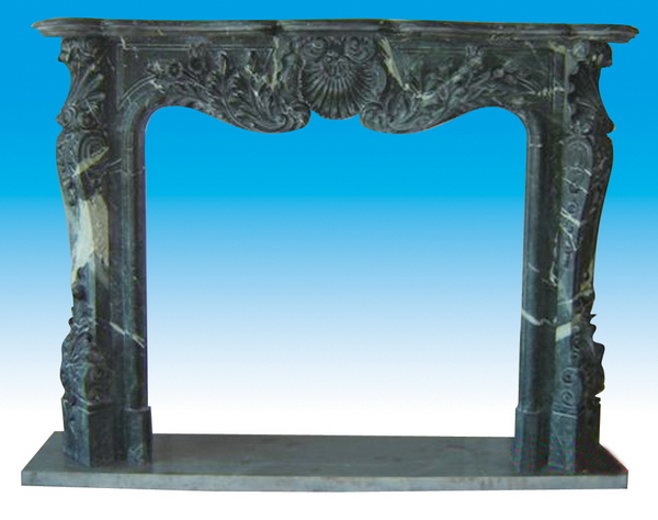 marble fireplace 