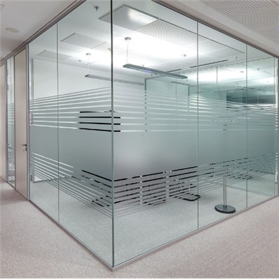 Frosted Tempered Glass Wall Partitions