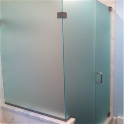 Frosted Tempered Glass Enclosure Shower Door Cubicles