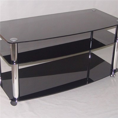 Tv Stand Rectange Glass Table Top