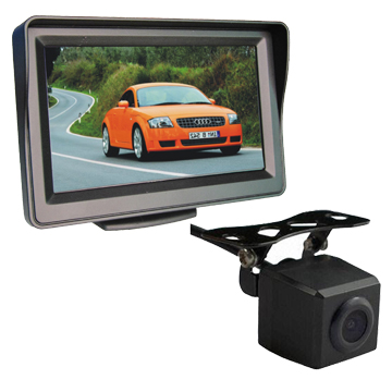 4.3 Rearview System with Stand-Alone Monitor and Mini Camera BR-OML4301