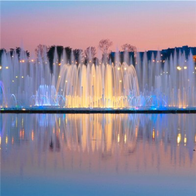 Colorful Landscape Fountain