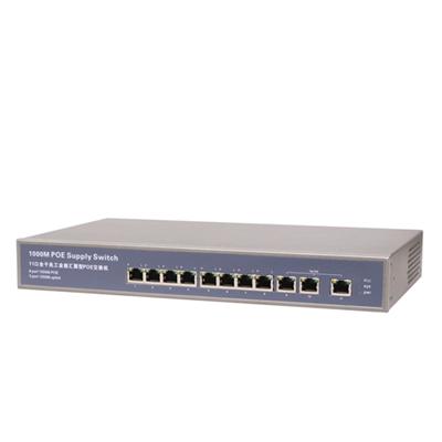 8 POE + 3 Uplink Full Gigabit CCTV POE Switch (POE0830B-3)