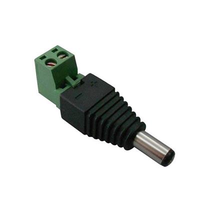 5.5*2.1mm Male DC Power Plug With Screw Terminals(PC100)