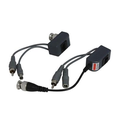 1ch CCTV Security Cat5 Power Video Audio Transceiver (VB213B&C)