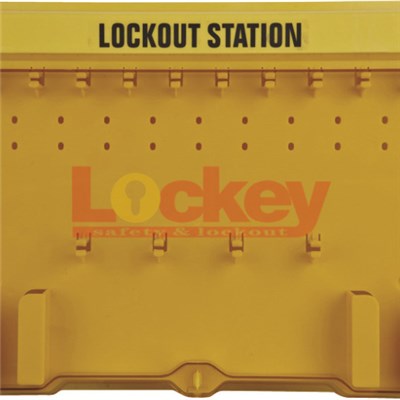 10 Lock Lockout Board